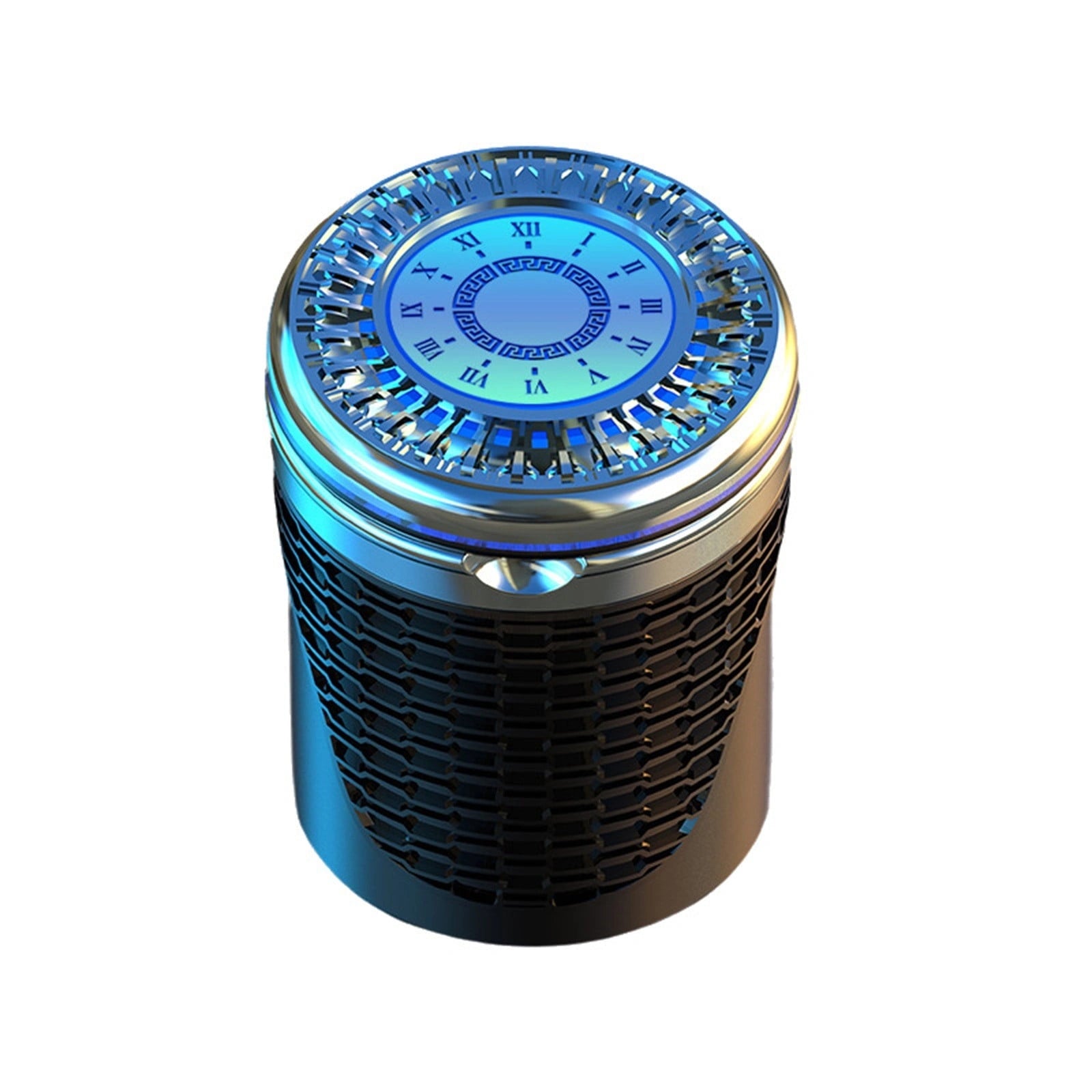 Stylish Mini Ashtray with LED Light-منفضة سجائر صغيرة أنيقة مع ضوء LED-Auto-Emporio-Kuwait.0