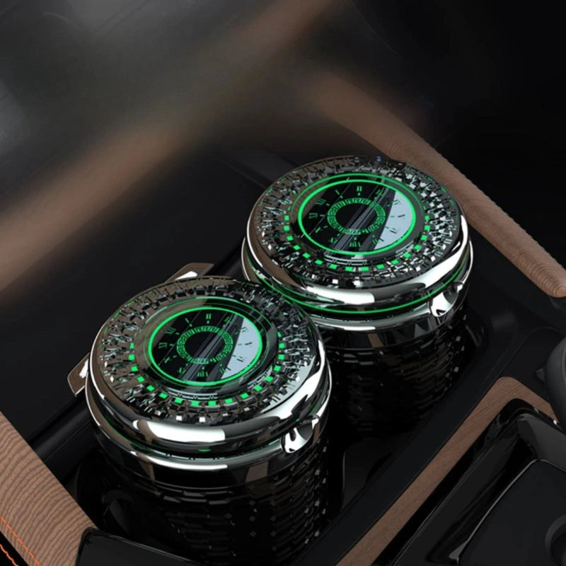 Stylish Mini Ashtray with LED Light-منفضة سجائر صغيرة أنيقة مع ضوء LED-Auto-Emporio-Kuwait.0