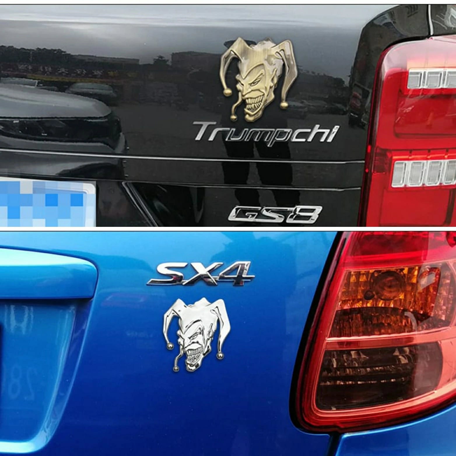 Suicide Squad Joker Badge Sticker-ملصق شارة الجوكر للفرقة الانتحارية-Auto-Emporio-Kuwait.0