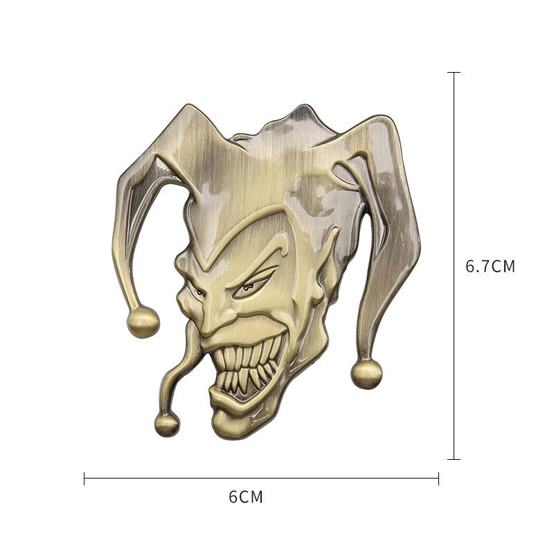 Suicide Squad Joker Badge Sticker-ملصق شارة الجوكر للفرقة الانتحارية-Auto-Emporio-Kuwait.0