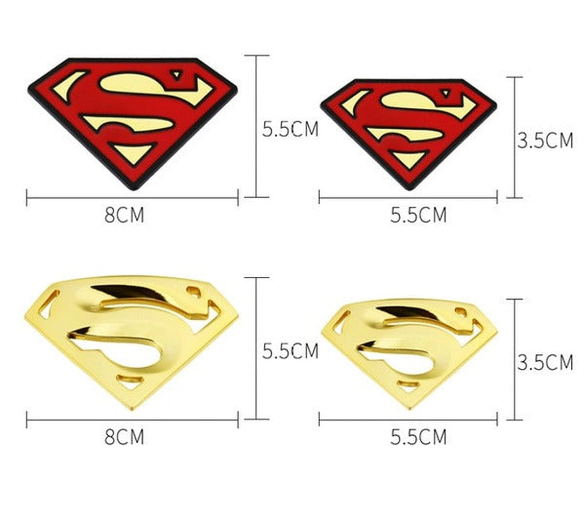 Superman Badge Sticker-ملصق شارة سوبرمان-Auto-Emporio-Kuwait.0