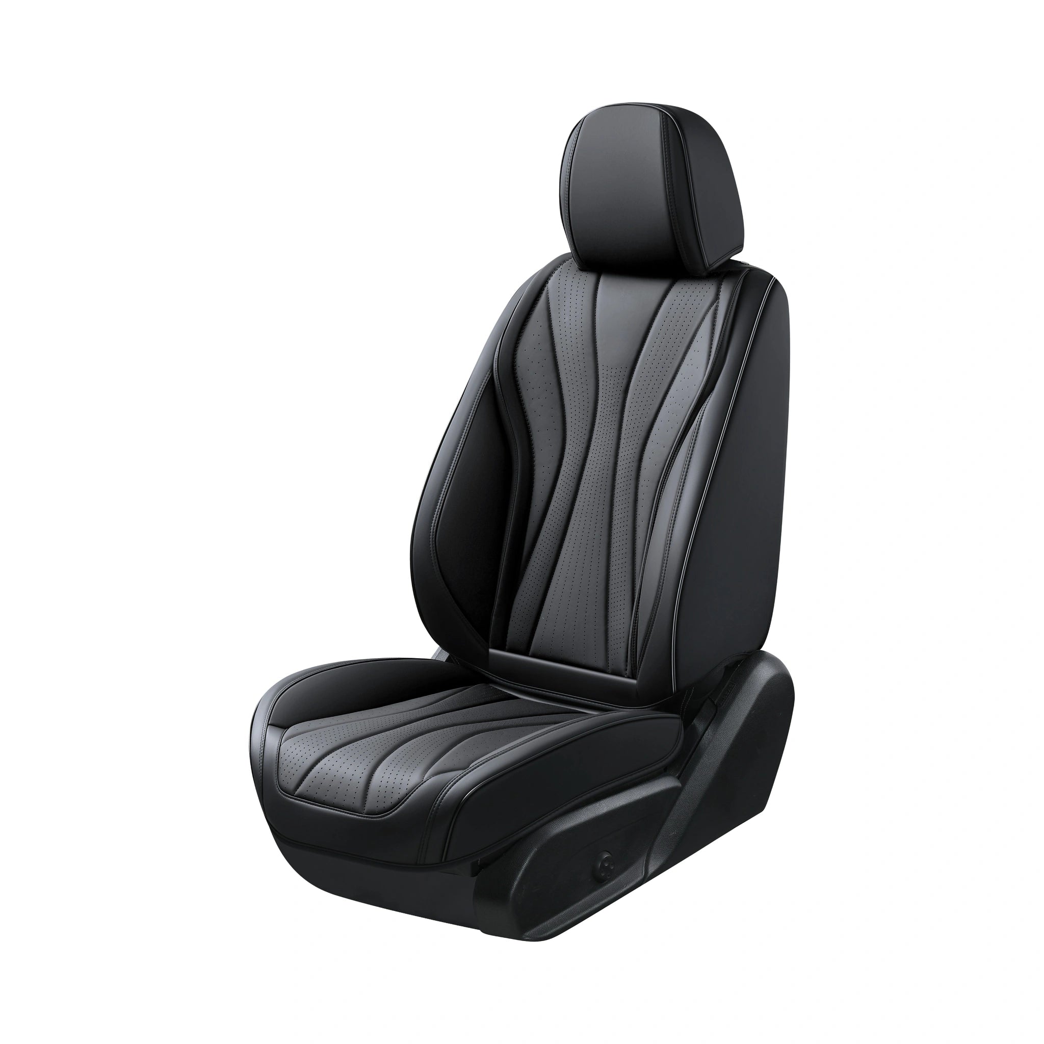 Swift Leather Seat Covers (5 pcs set)-أغطية مقاعد جلدية سويفت (طقم 5 قطع)-Auto-Emporio-Kuwait.0