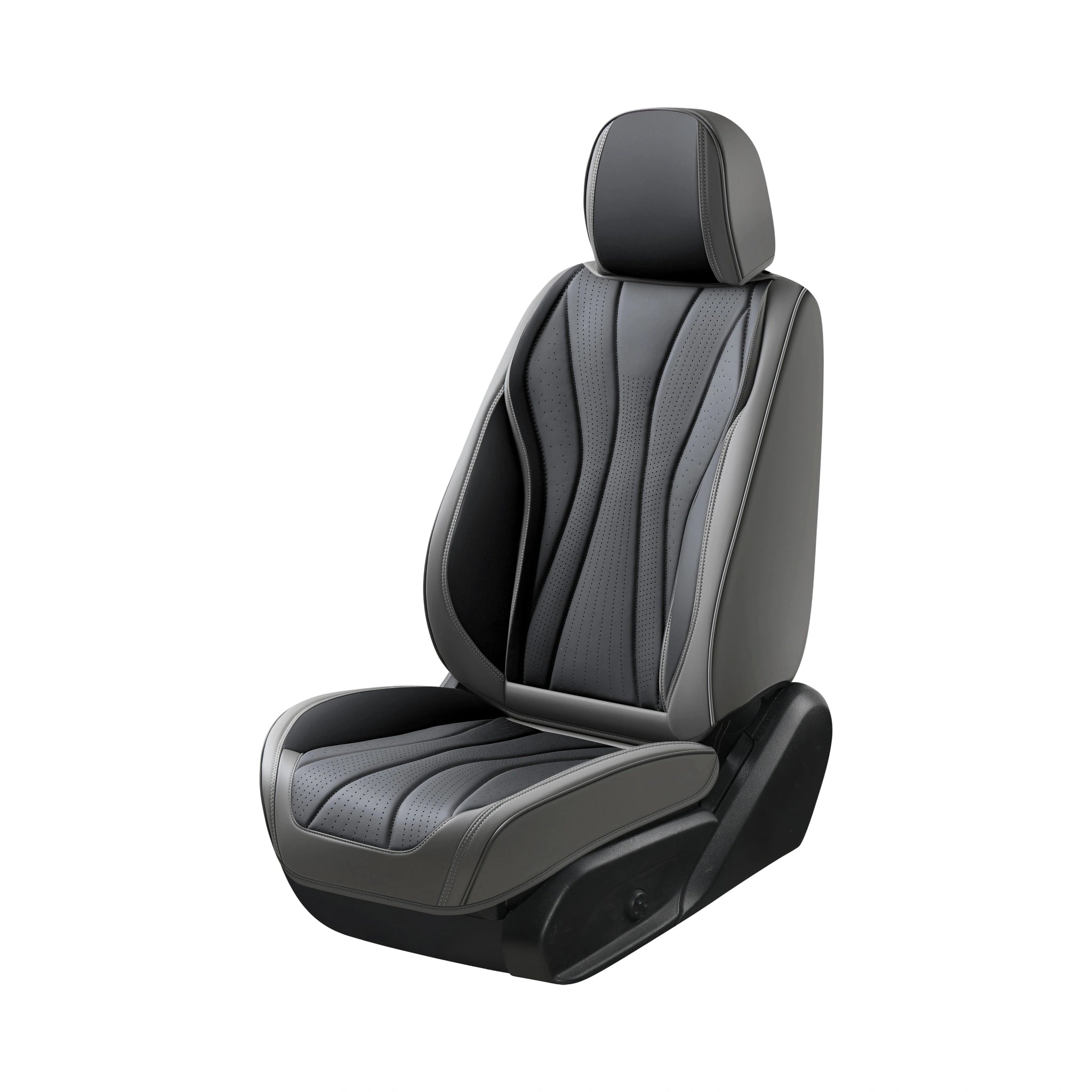 Swift Leather Seat Covers (5 pcs set)-أغطية مقاعد جلدية سويفت (طقم 5 قطع)-Auto-Emporio-Kuwait.0