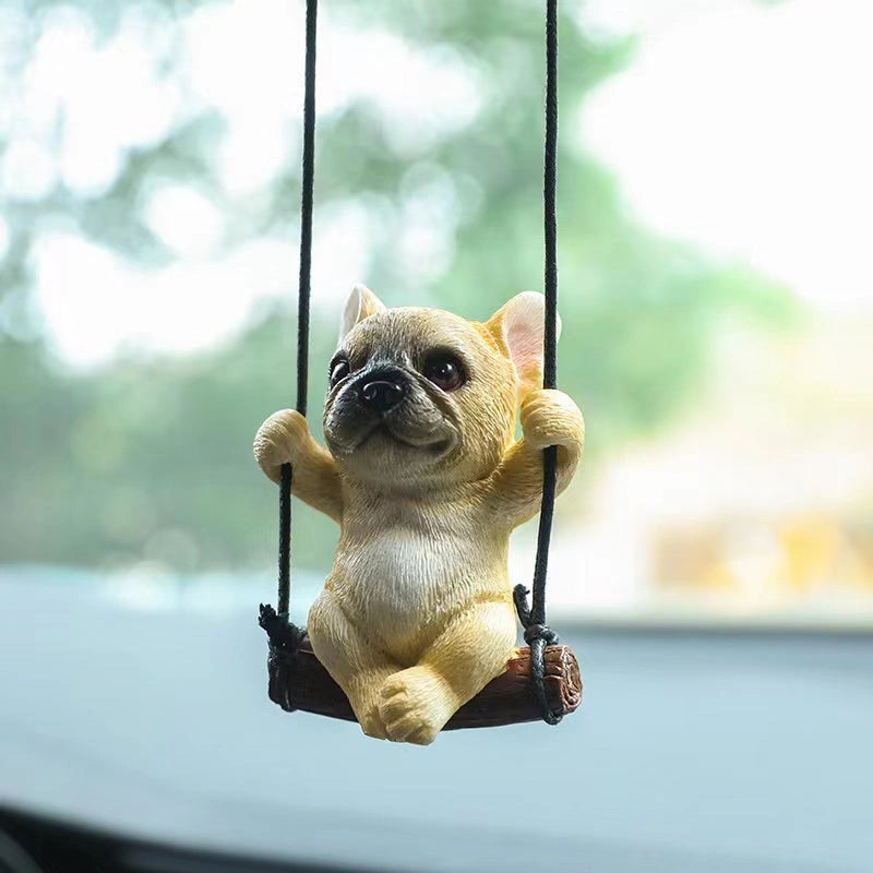 Swinging Bull Dog Pendant-يتأرجح قلادة الثور الكلب-Auto-Emporio-Kuwait.0