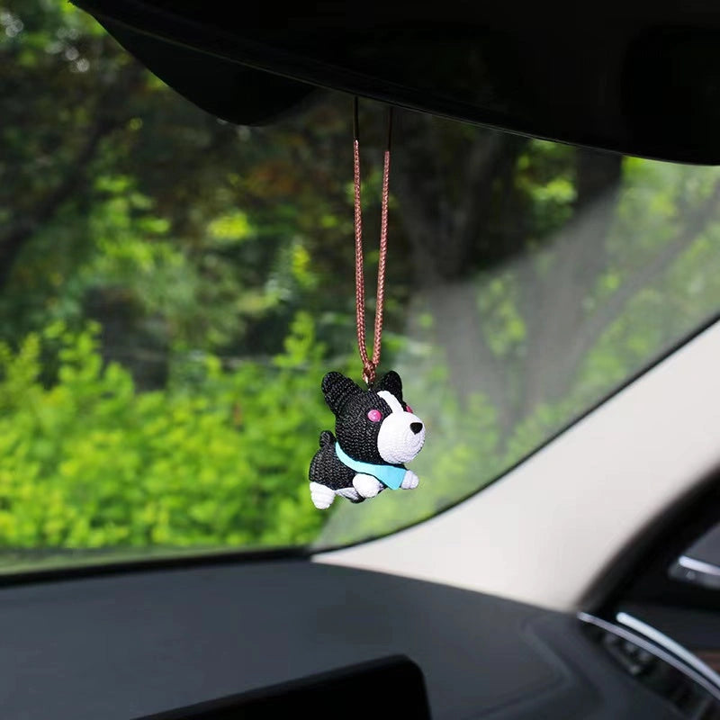 Swinging Cute Dog Pendant-يتأرجح قلادة الكلب لطيف-Auto-Emporio-Kuwait.0