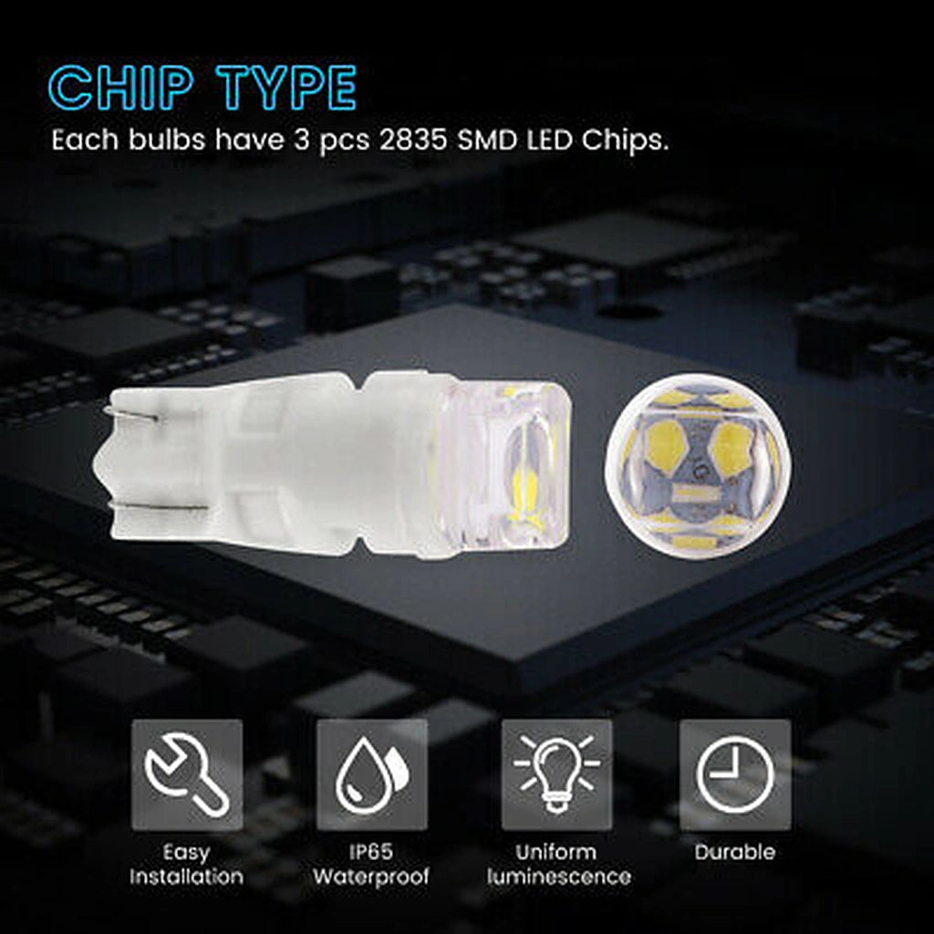 T10 2835 LED Bulb 3smd (2 pcs)-T10 2835 لمبة ليد 3 اس ام دي (2 حبة)-Auto-Emporio-Kuwait.0