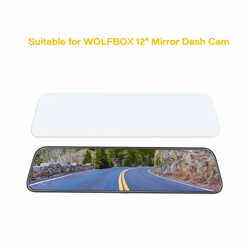 WOLFBOX 12inch Anti-Glare Film for G900 PRO/TRIPRO Mirror Dash Cam-فيلم WOLFBOX 12 بوصة مضاد للوهج لكاميرا G900 PRO/TRIPRO Mirror Dash Cam-Auto-Emporio-Kuwait.0