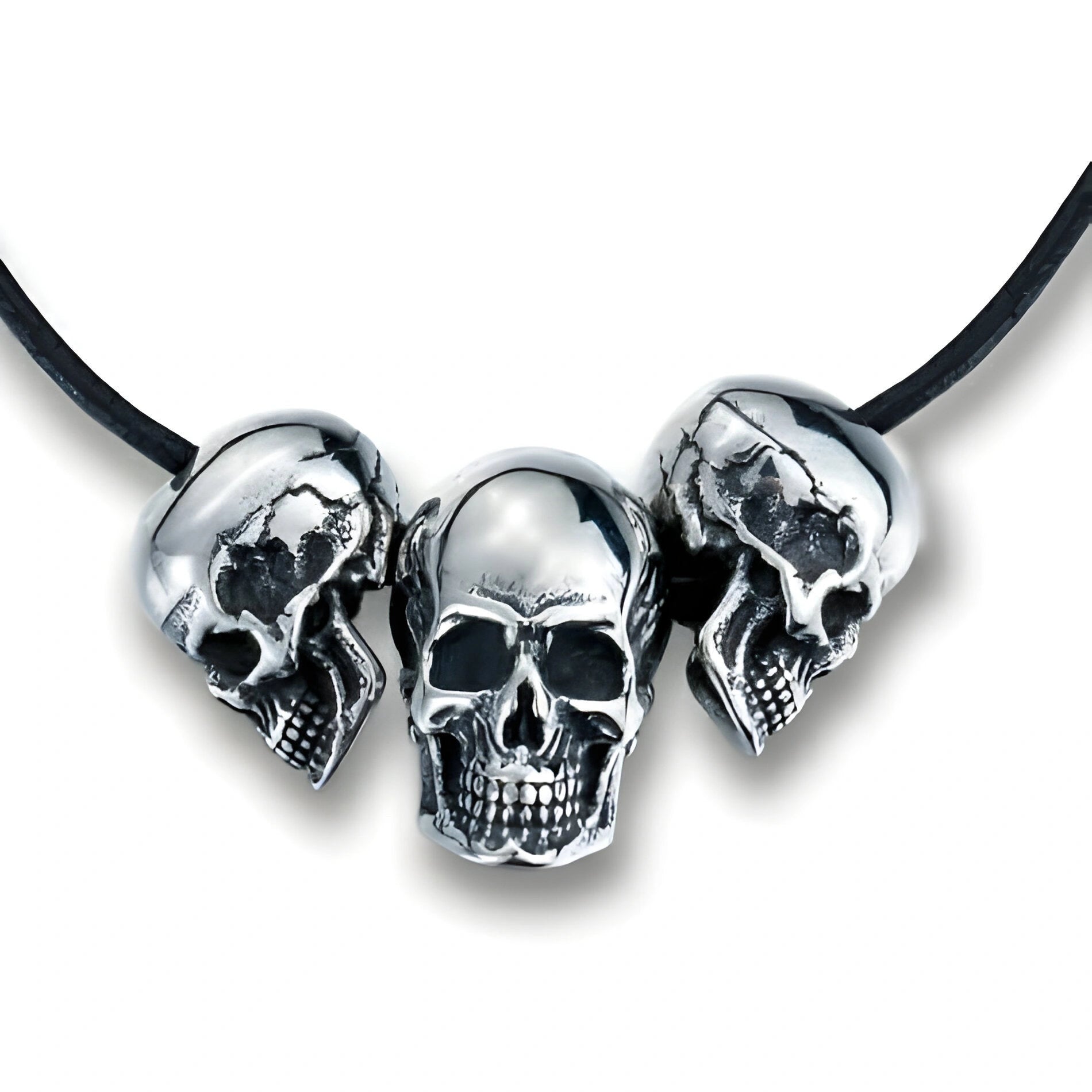 Three Skulls Pendant-قلادة الجماجم الثلاثة-Auto-Emporio-Kuwait.0
