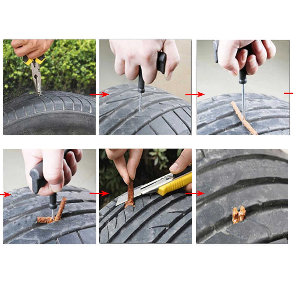 Tire Puncture Repair Kit-طقم إصلاح ثقب الإطارات-Auto-Emporio-Kuwait.0