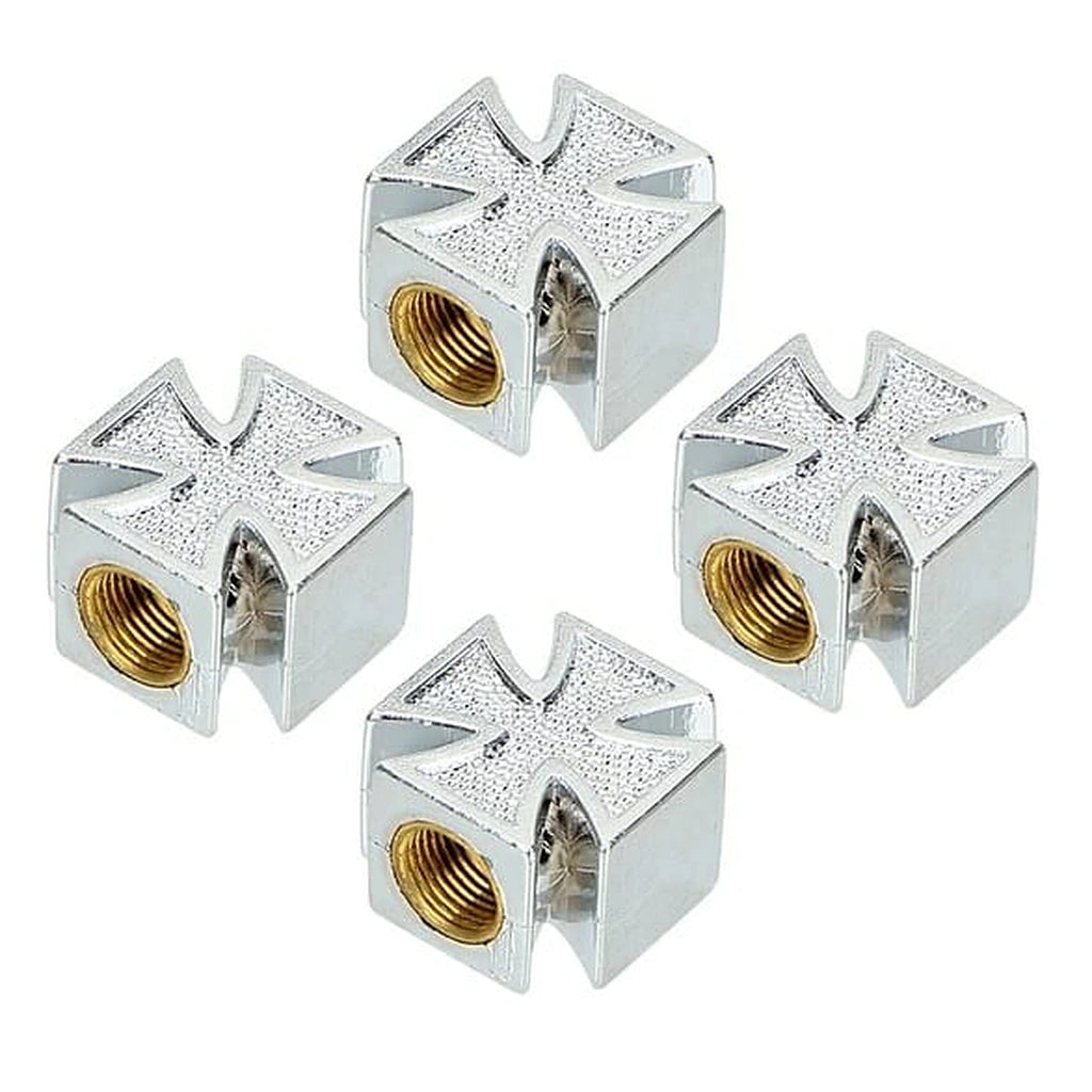 Tire Valve Caps Cross-قبعات صمام الإطارات متقاطعة-Auto-Emporio-Kuwait.0