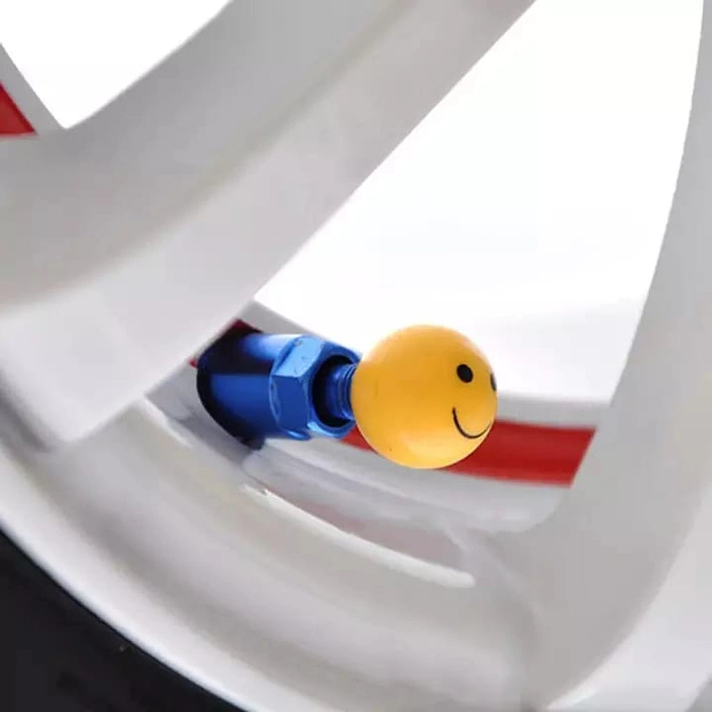 Tire Valve Caps Smiley-قبعات صمام الإطارات مبتسم-Auto-Emporio-Kuwait.0