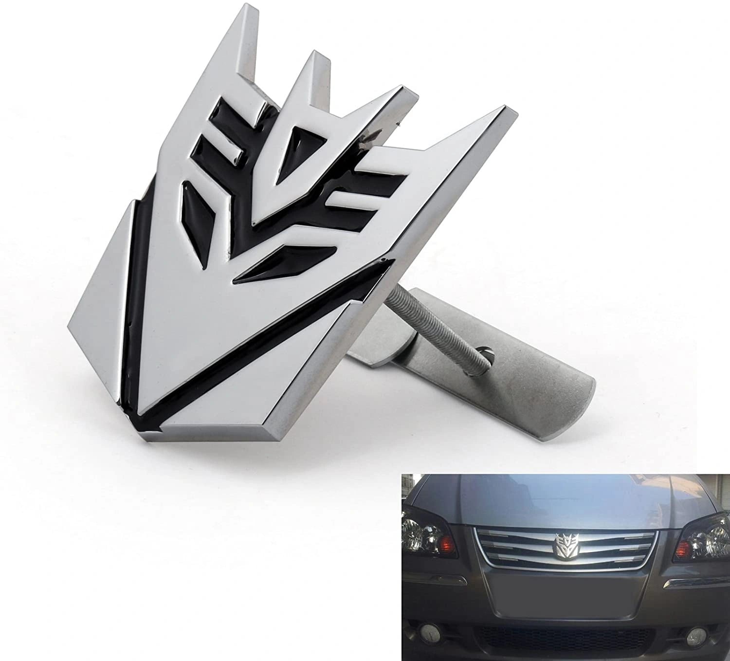 Transformers 3D Car Grille Badge-شارة شبكة سيارة ترانسفورمرز ثلاثية الأبعاد-Auto-Emporio-Kuwait.0