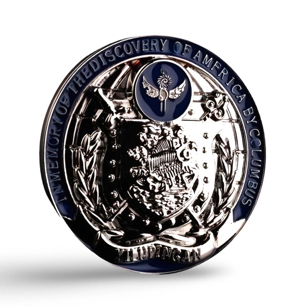 VIP Columbus 3D Car Grille Badge-شارة مصبغة سيارة VIP كولومبوس ثلاثية الأبعاد-Auto-Emporio-Kuwait.0