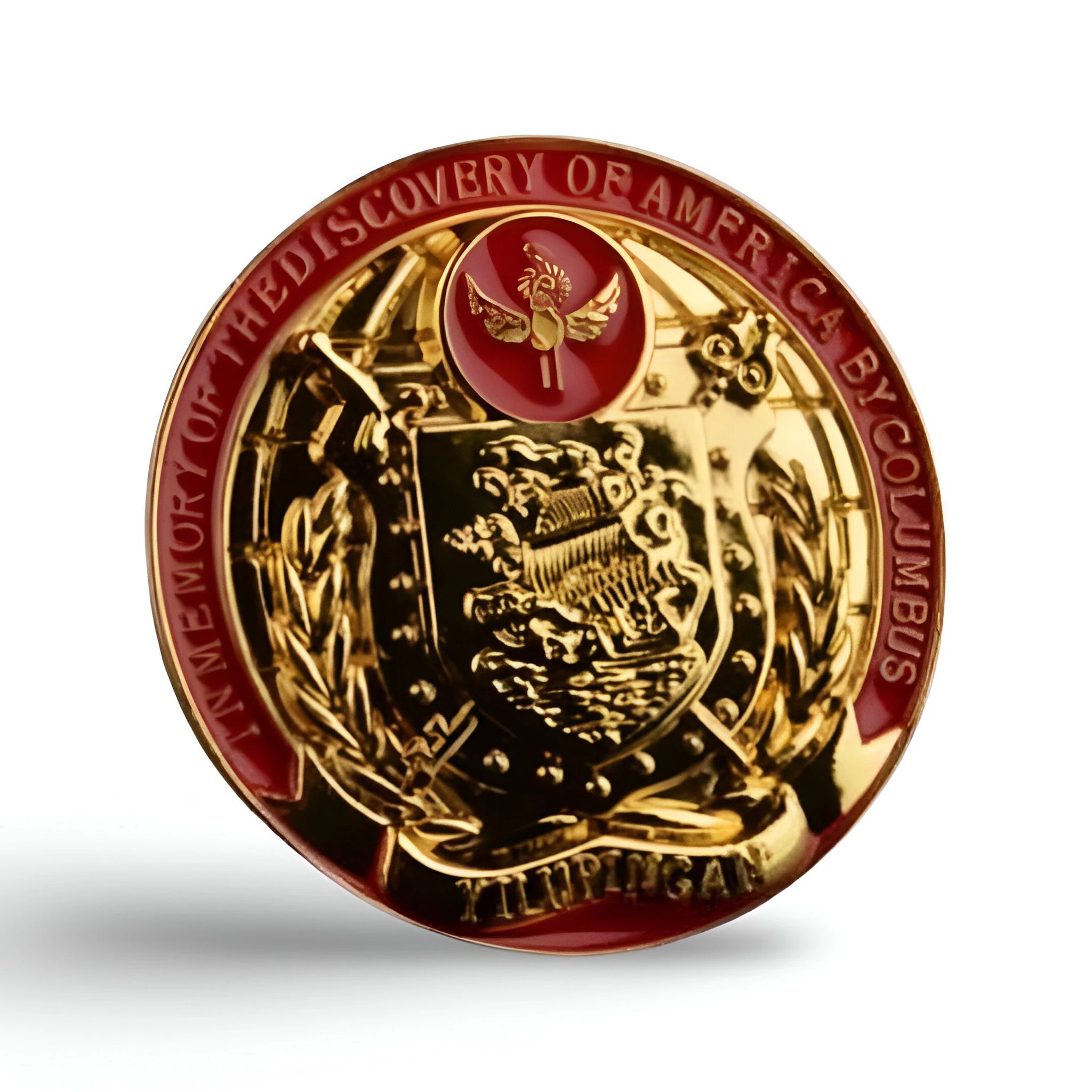 VIP Columbus 3D Car Grille Badge-شارة مصبغة سيارة VIP كولومبوس ثلاثية الأبعاد-Auto-Emporio-Kuwait.0