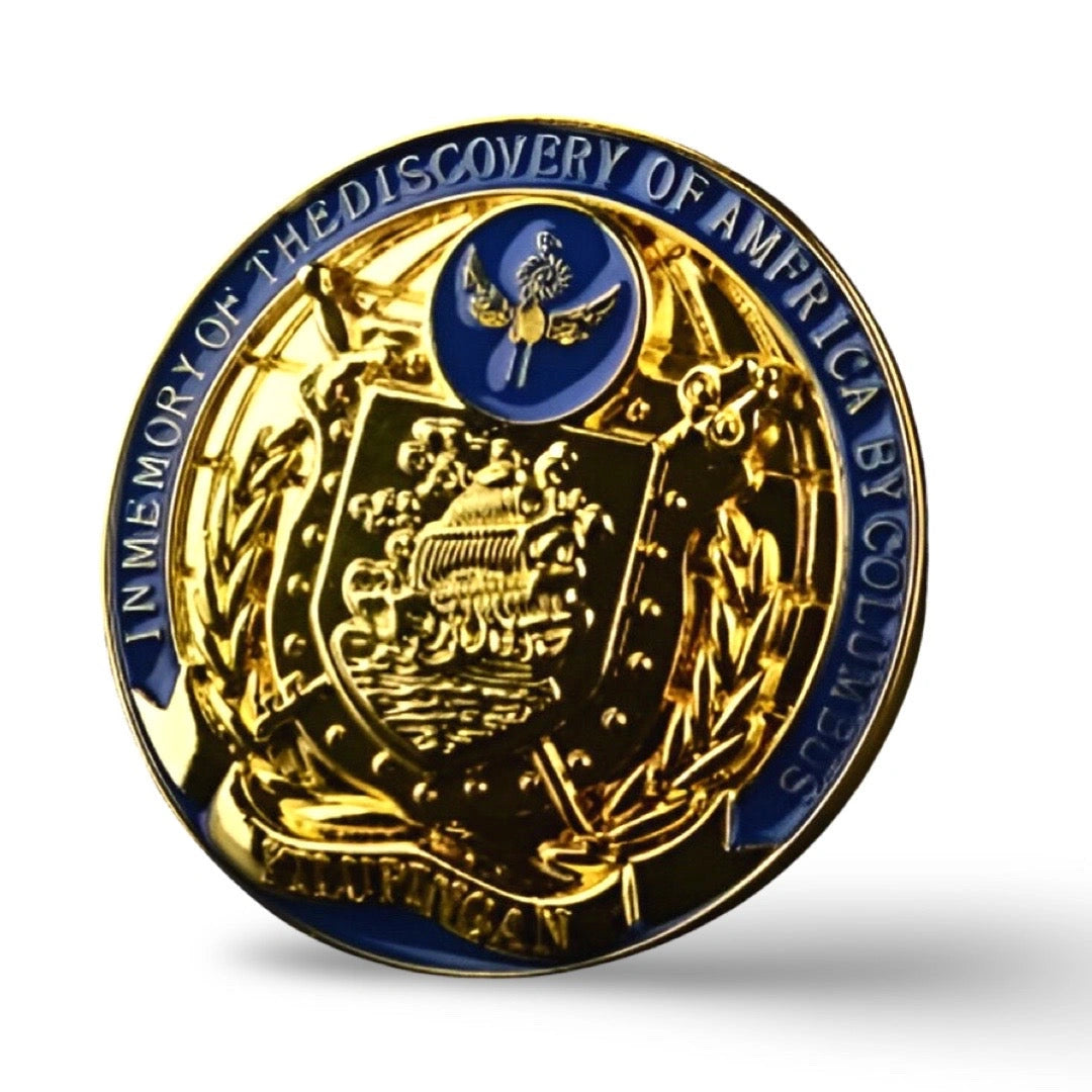 VIP Columbus 3D Car Grille Badge-شارة مصبغة سيارة VIP كولومبوس ثلاثية الأبعاد-Auto-Emporio-Kuwait.0