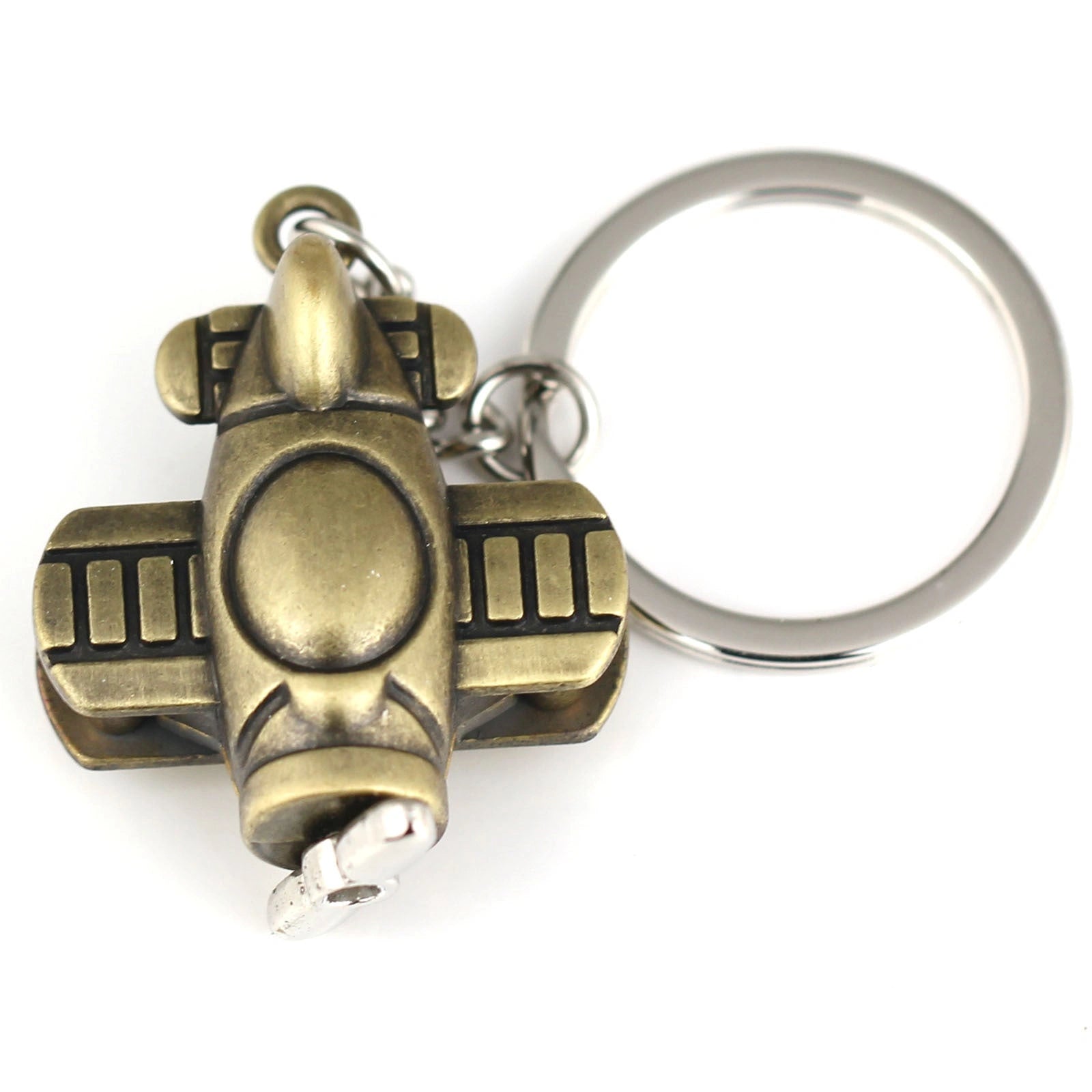 Vintage Plane Keychain-سلسلة المفاتيح الطائرة خمر-Auto-Emporio-Kuwait.0