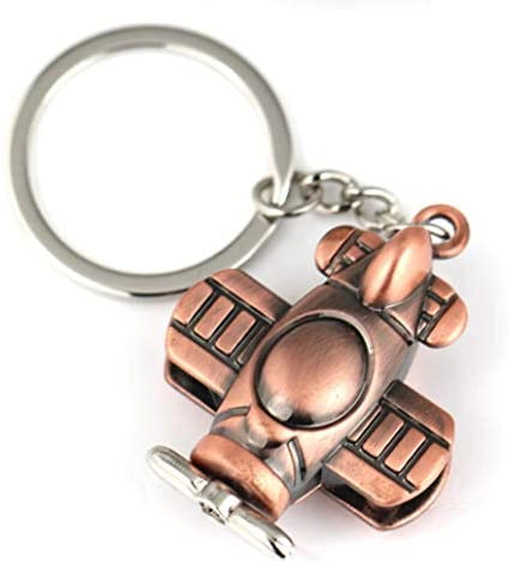 Vintage Plane Keychain-سلسلة المفاتيح الطائرة خمر-Auto-Emporio-Kuwait.0