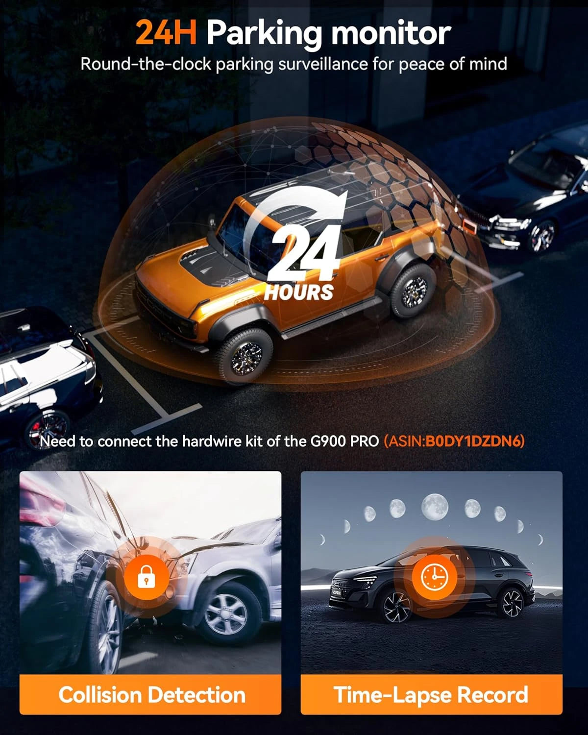 WOLFBOX G900 PRO 4K+2.5K 2CH 12” Mirror Dash Cam with SONY STARVIS 2 IMX678 & 5G WiFi-WOLFBOX G900 PRO 4K+2.5K 2CH 12 بوصة كاميرا داش مرآة مع SONY STARVIS 2 IMX678 و5G WiFi-Auto-Emporio-Kuwait.0