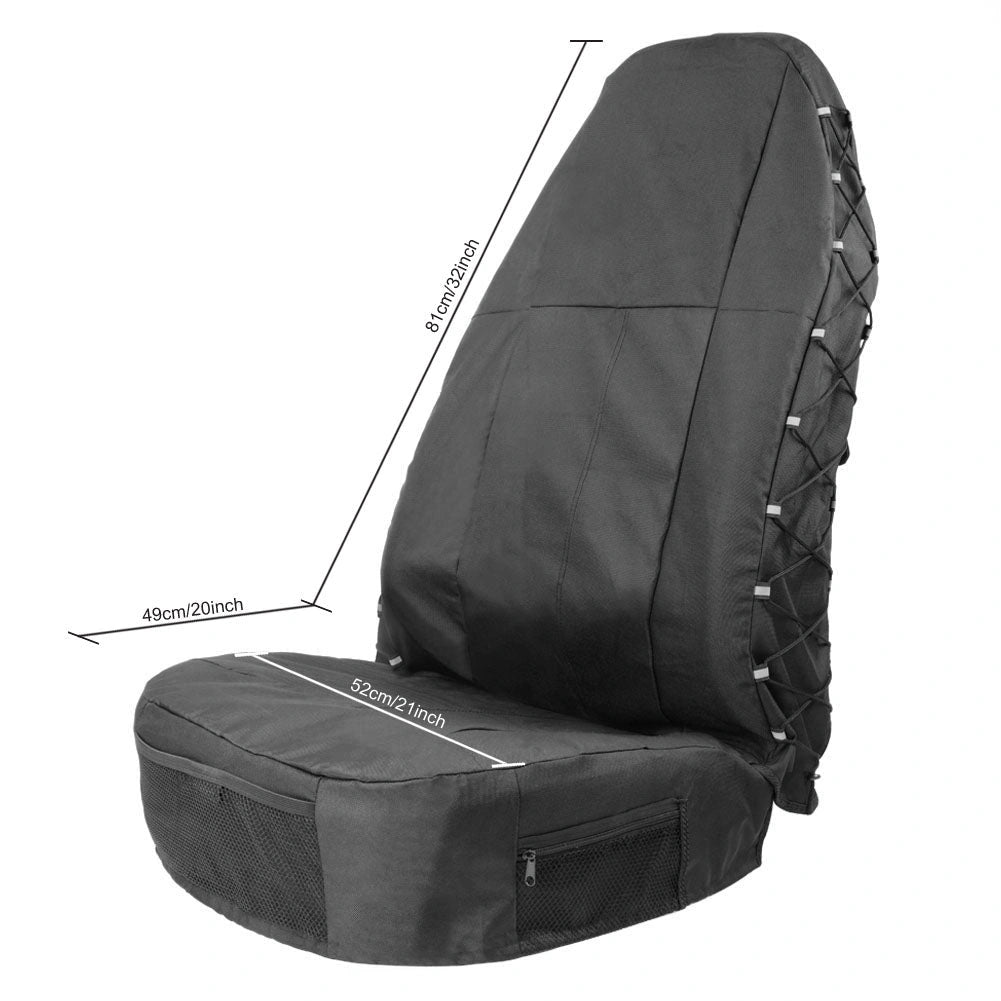 Waterproof Seat Cover & Organizer (1 pc)-غطاء مقعد مقاوم للماء ومنظم (قطعة واحدة)-Auto-Emporio-Kuwait.0