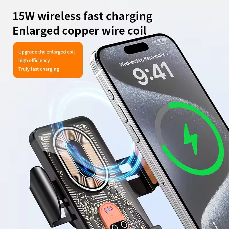 V88 Wireless Car Charger & Mount