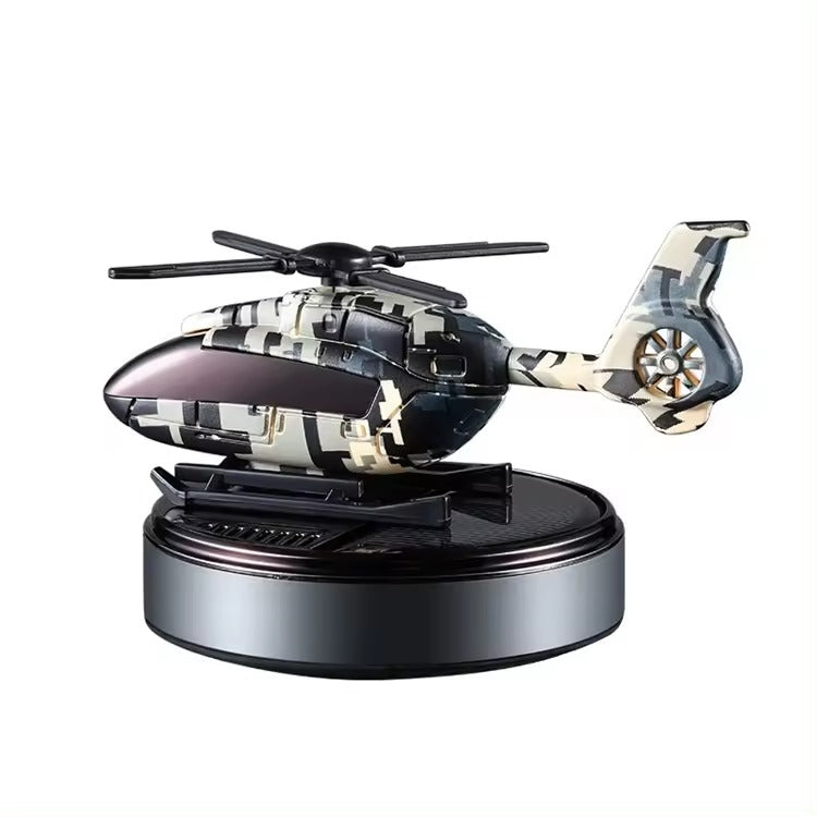 Helicopter Solar Rotating Propeller Air Freshener Diffuser