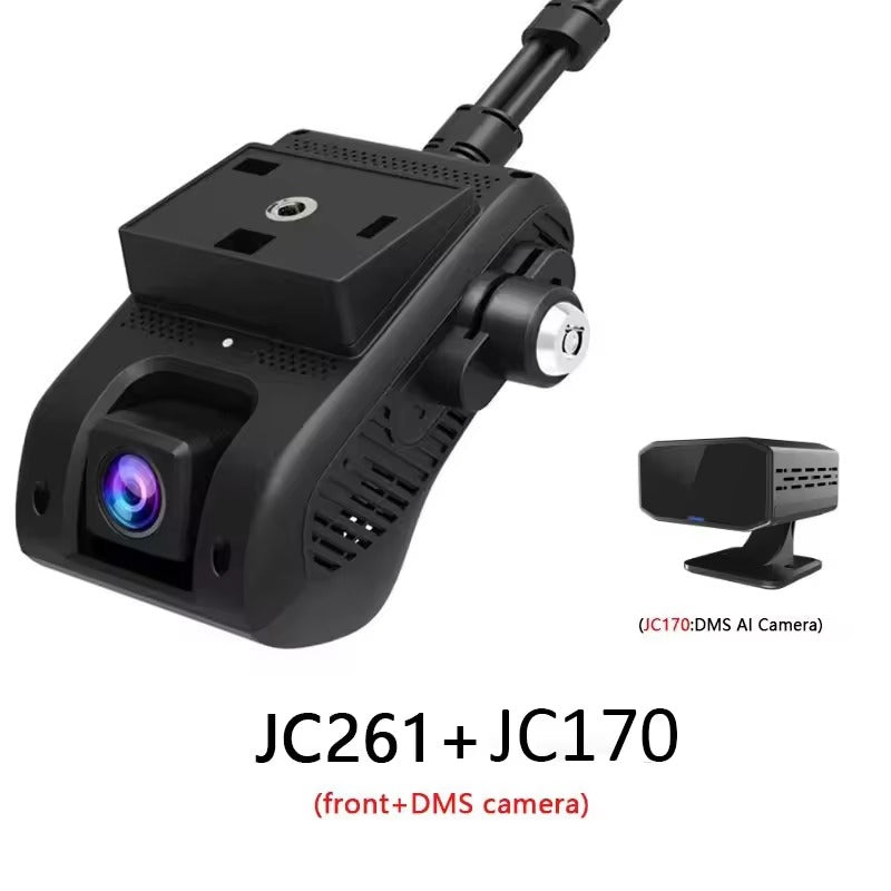 JIMIIOT JC261 4G AI Dash Cam DVR, DMS, ADAS, Wi-Fi, GPS