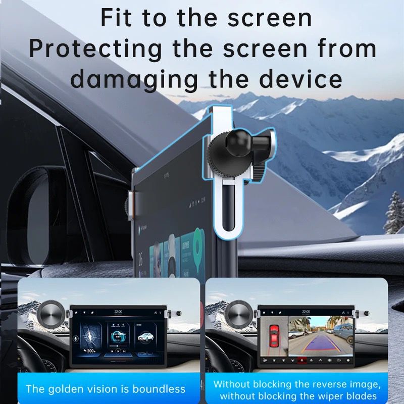 Adjustable Screen Mount with Magnetic Mobile Holder