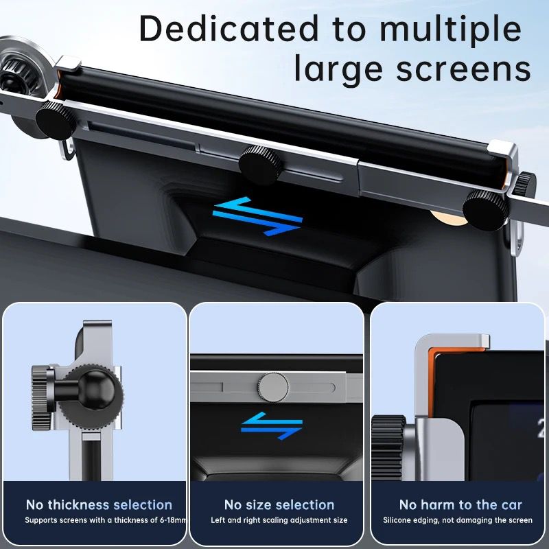 Adjustable Screen Mount with Magnetic Mobile Holder