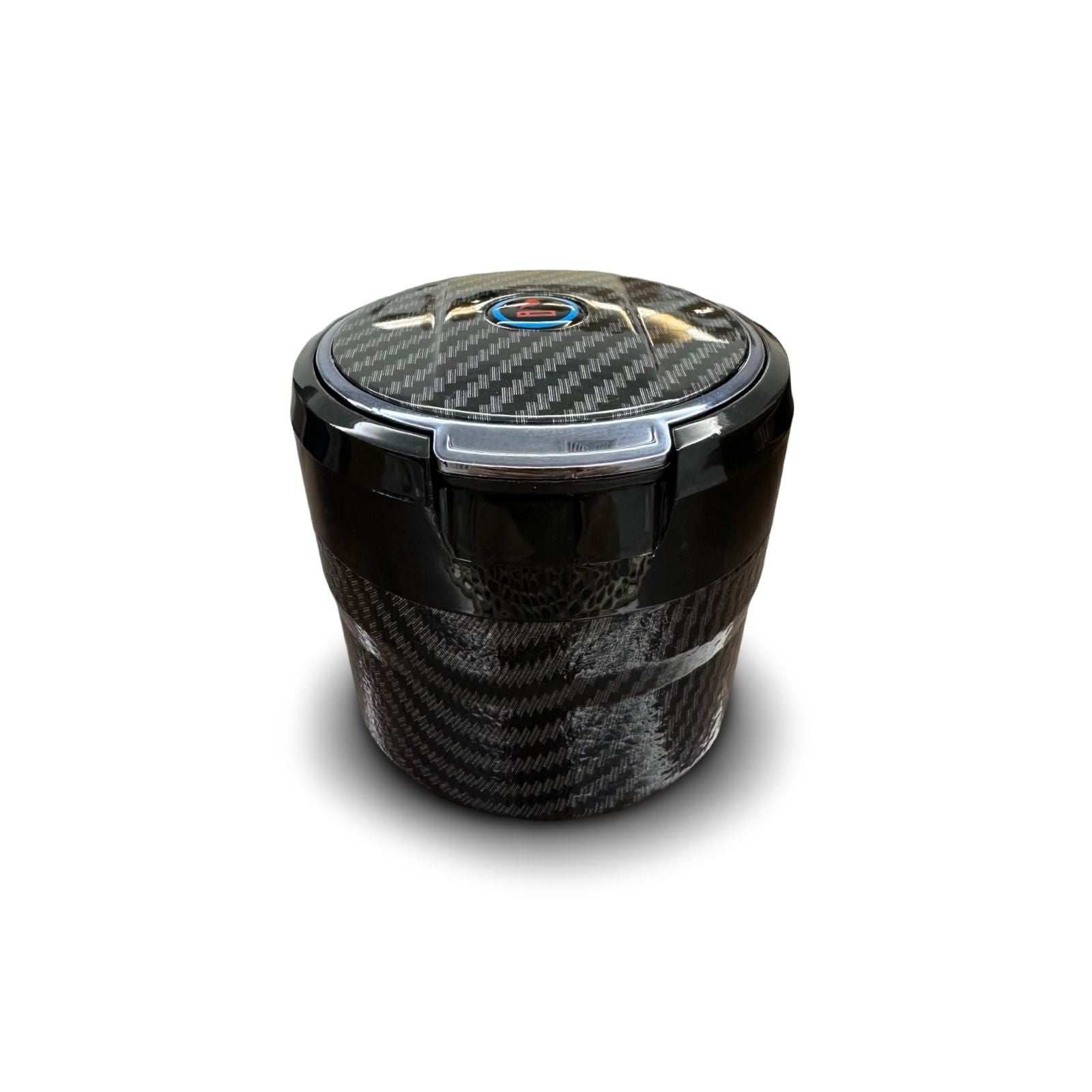 Mini Ashtray Carbon Fiber with LED Light