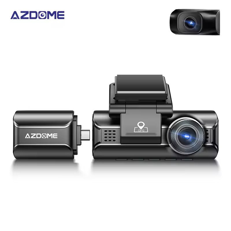 AZDOME M550 MAX 3CH 4K Dash Cam with 3.19" Screen WDR Night Vision