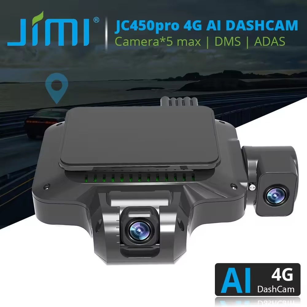 JIMIIOT JC450 Multi-Channel AI Dash Cam