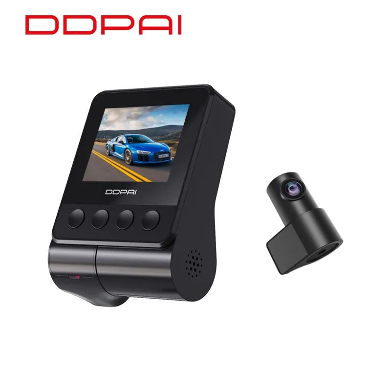 DDPAI Z40 Front 1944P Rear 1080P 2 Inch IPS Screen Car Dash Cam with Sony IMX335 Sensor, HD Video, GPS Tracking