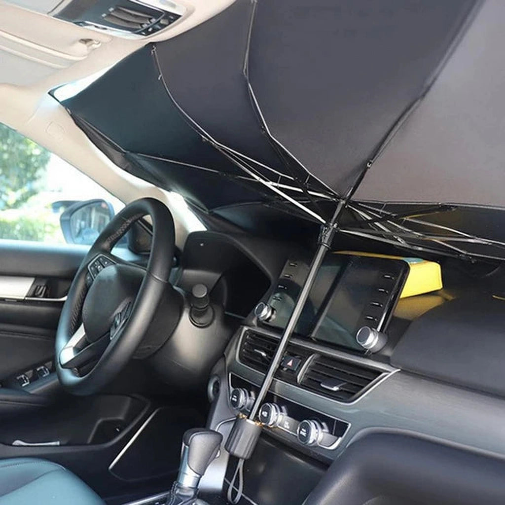 Windshield Car Umbrella Sunshade-مظلة للسيارة على الزجاج الأمامي-Auto-Emporio-Kuwait.0