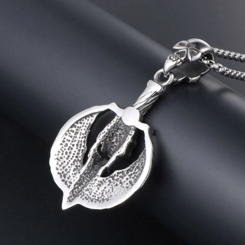 Winged Skull Sword Pendant-قلادة السيف الجمجمة المجنحة-Auto-Emporio-Kuwait.0