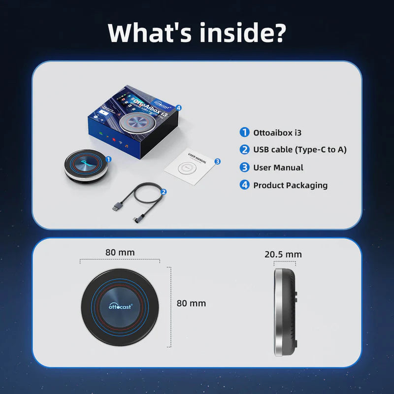 OTTOCAST OttoAibox i3 BMW CarPlay AI Box 8