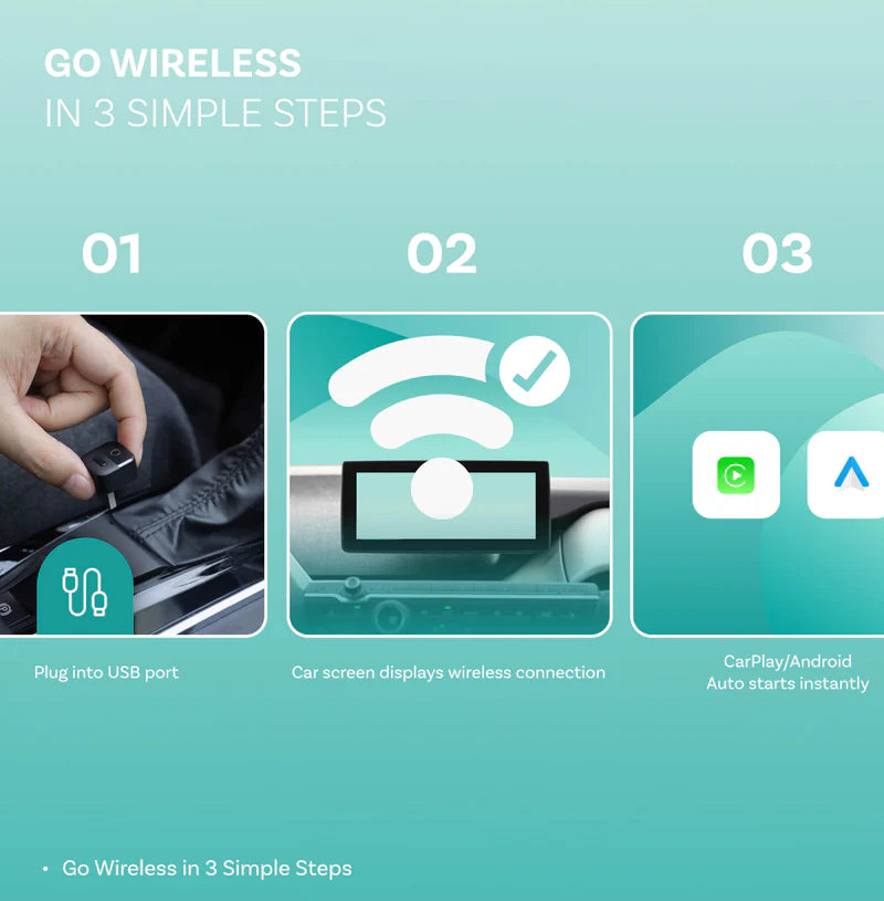 OTTOCAST Mini Pico Wireless CarPlay/Android Auto Adapter 6