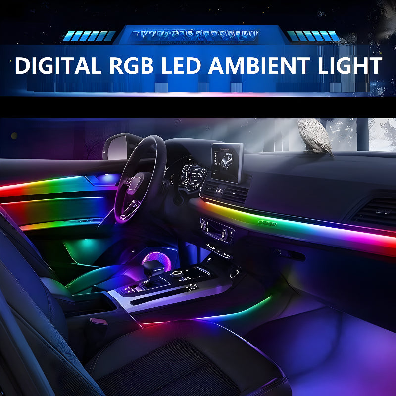 6in1 APP Controlled RGB Symphony Interior Dashboard LED Lights