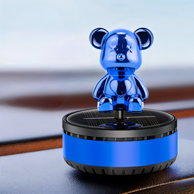 Solar Powered Teddy Bear Air Freshener