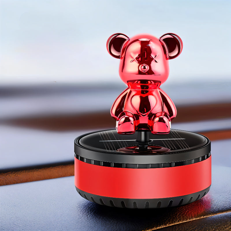 Solar Powered Teddy Bear Air Freshener