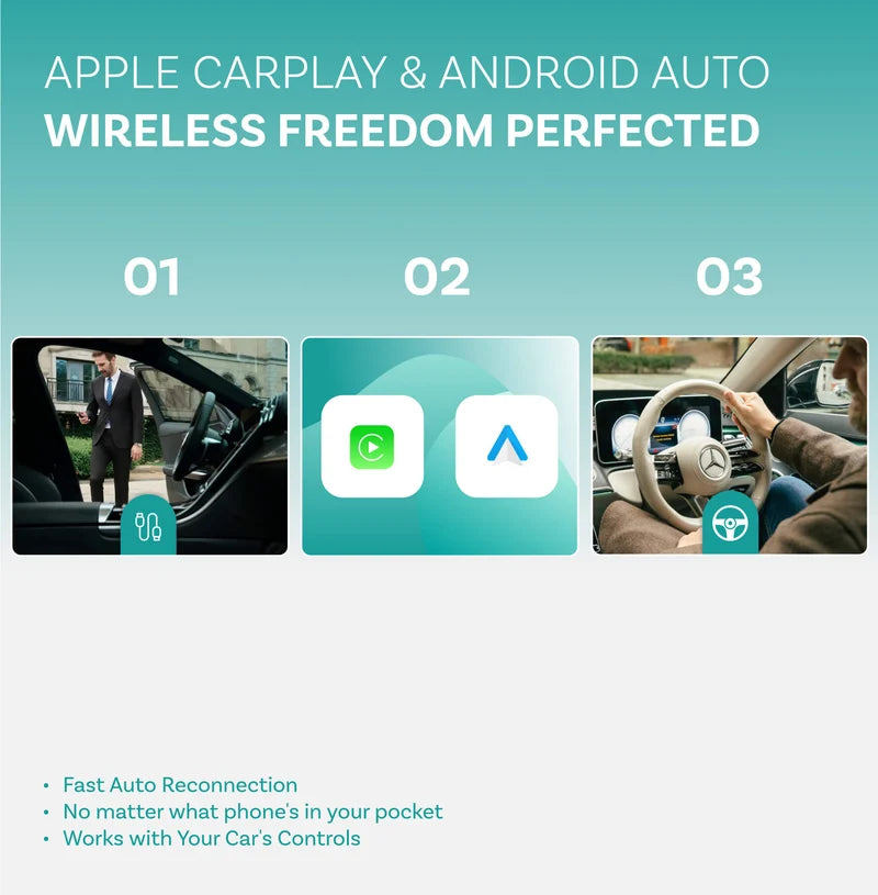 Play2Video Ultra Wireless CarPlay/Android Auto All-in-1 Adapter 7