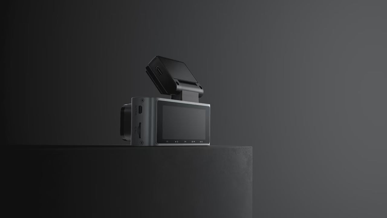 LINGDU C34 Lite 2K+1K+1K 3CH Dash Cam 4K Front Camera with 5G WiFi