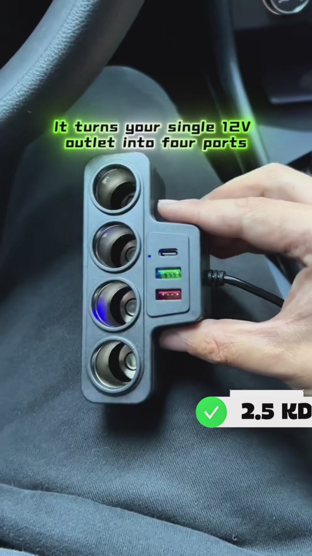 4-in-1 USB & PD Fast Charger Multi-Device Charging Adapter 2