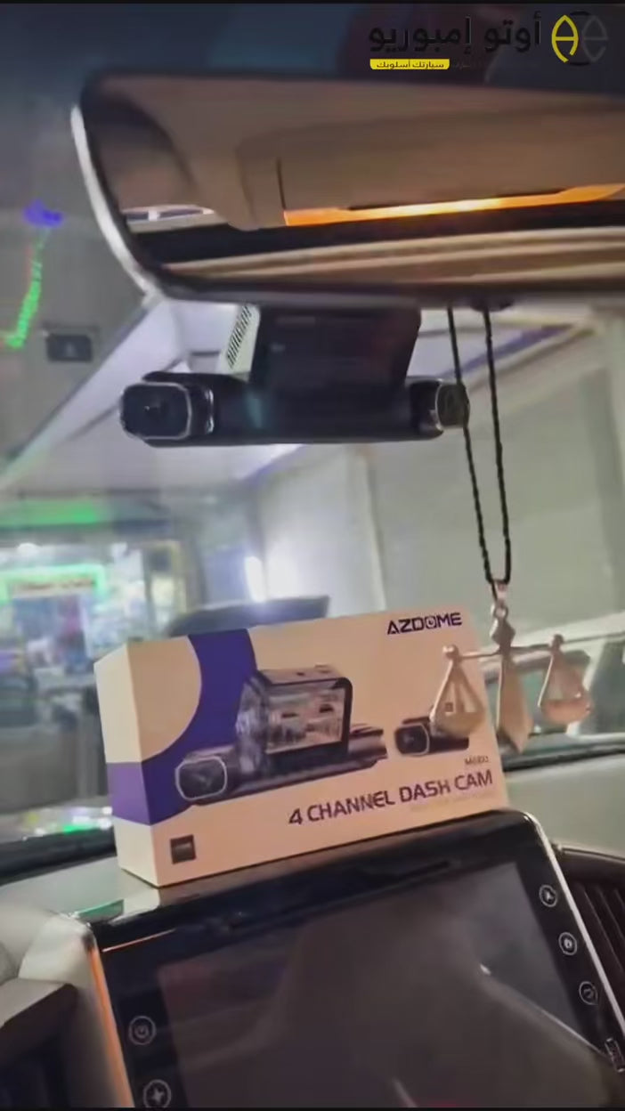 AZDOME M660 4CH DashCam with 5G Wifi, Built In 128GB Storage 5