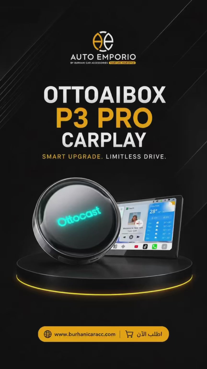 OTTOCAST OttoAibox P3 Pro CarPlay AI Box 4