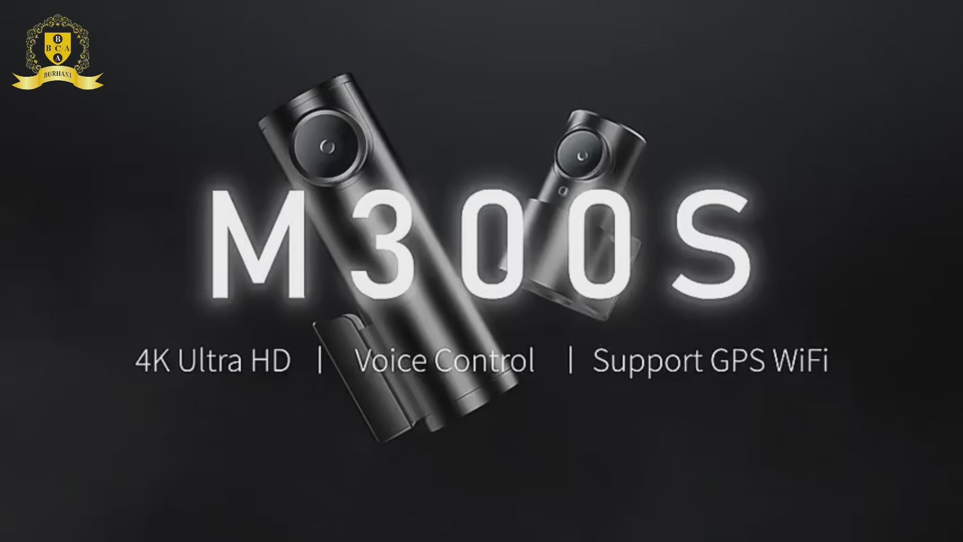 AZDOME M300S 2CH 4K Dash Cam With 5G WiFi