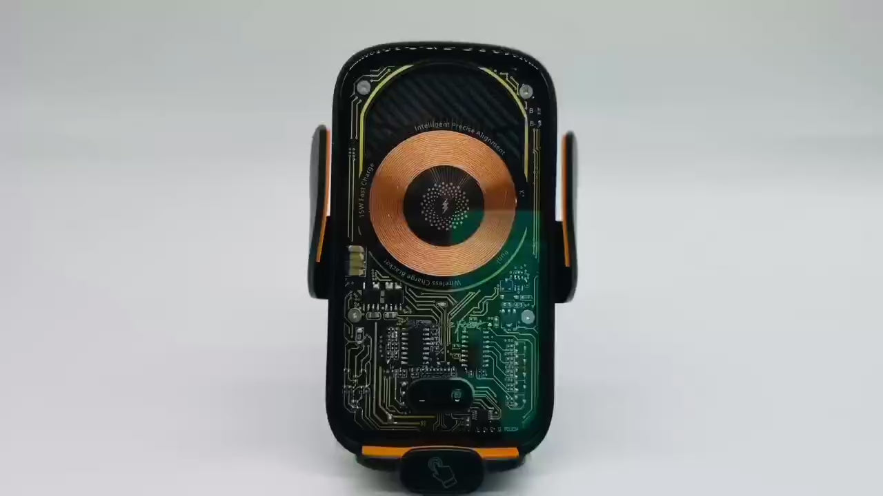 حامل جوال لاسلكي سريع الشحن V558 مزود بمستشعر مغناطيسي 21