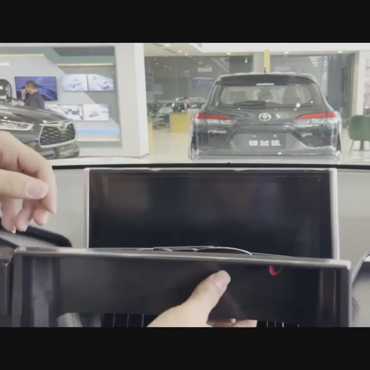 حامل شاشة RAV4 مع حامل للهاتف المحمول