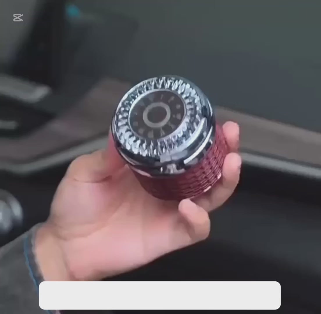 منفضة سجائر صغيرة أنيقة مع إضاءة LED 9