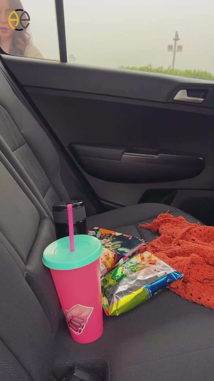 Premium PU Leather Back Seat Organiser