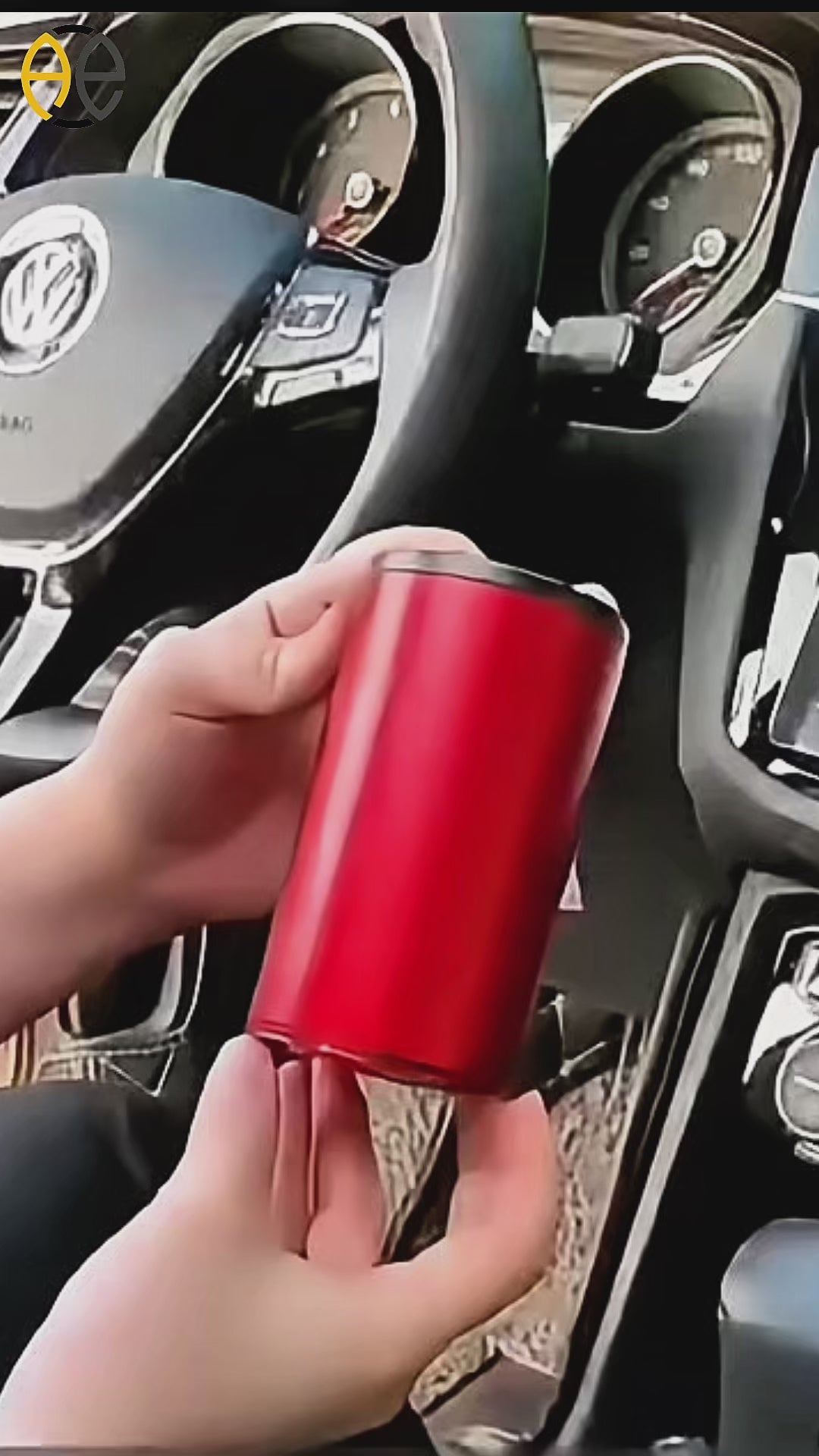 Metal Trash Bin for Cup Holder 13